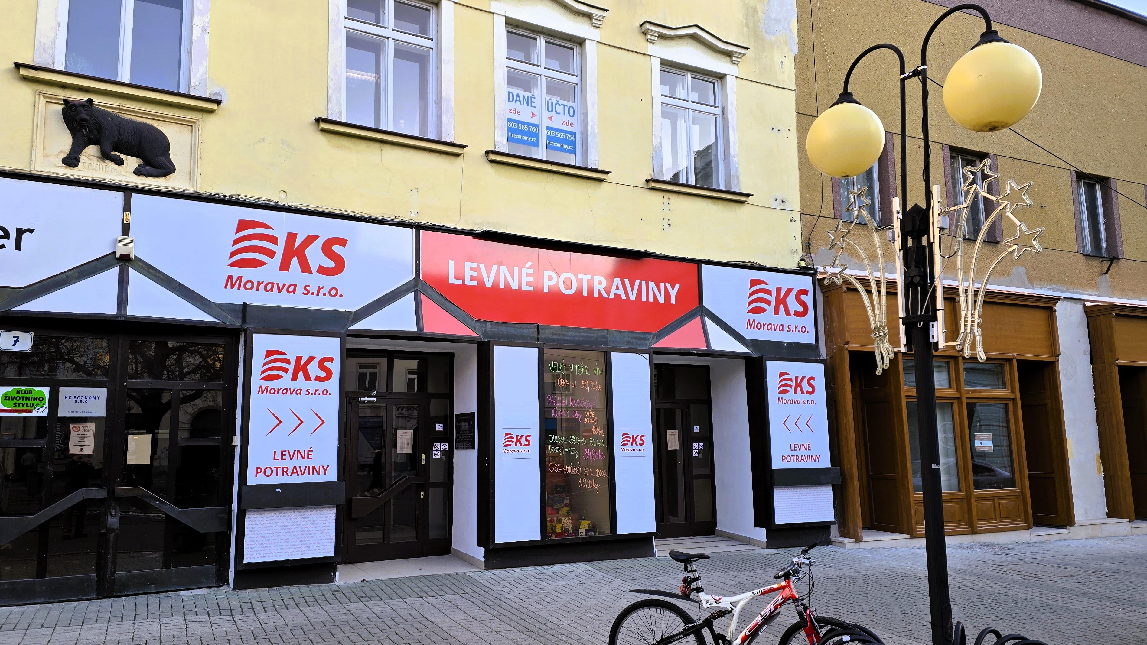 Levné potraviny DKS Prostějov