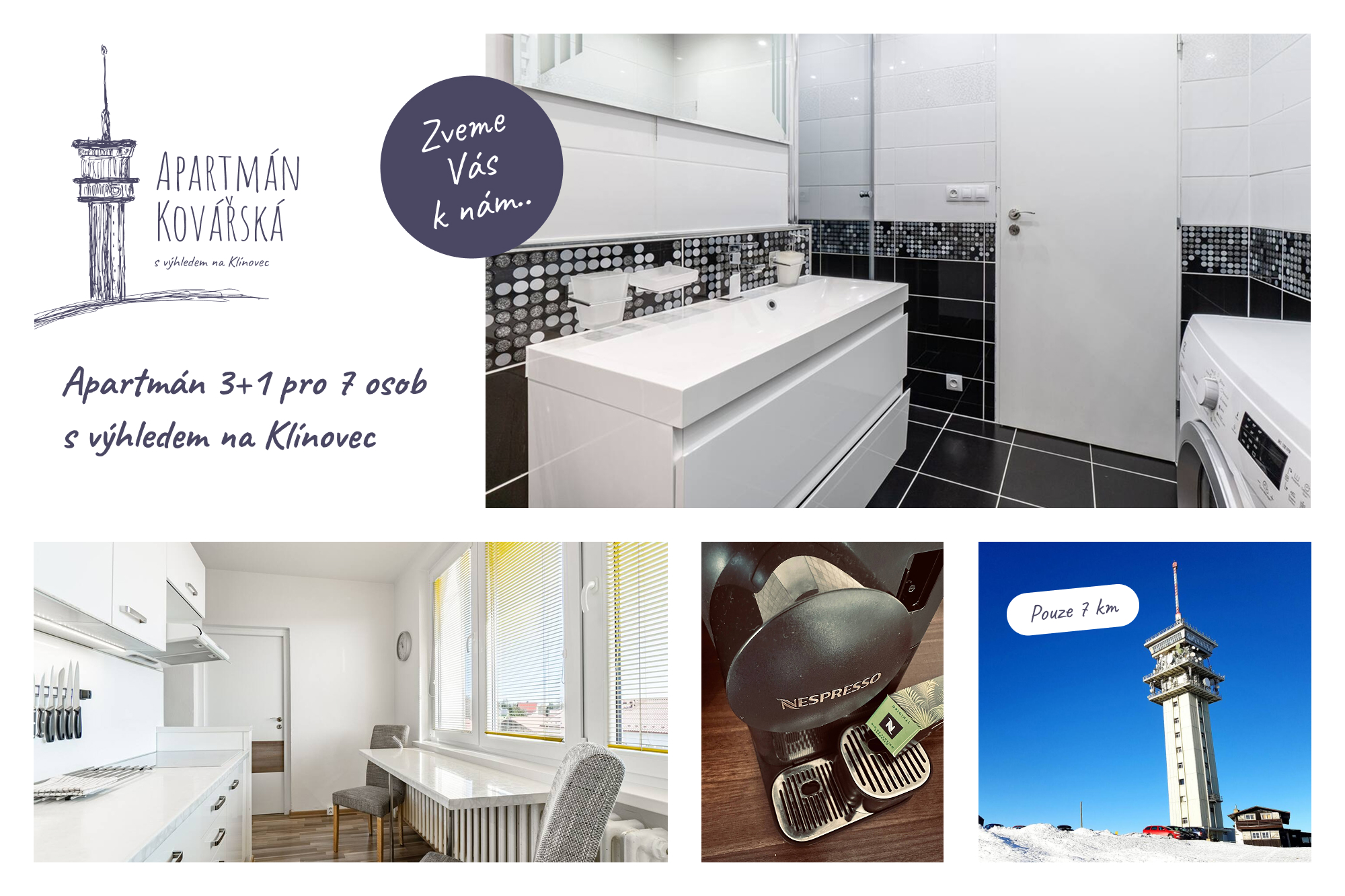 Apartmán Kovářská s výhledem na Klínovec foto 2