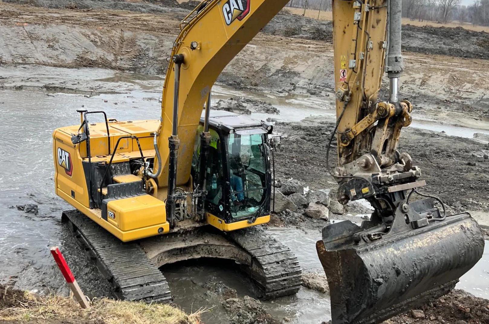 Dušan Jelínek Bagrování