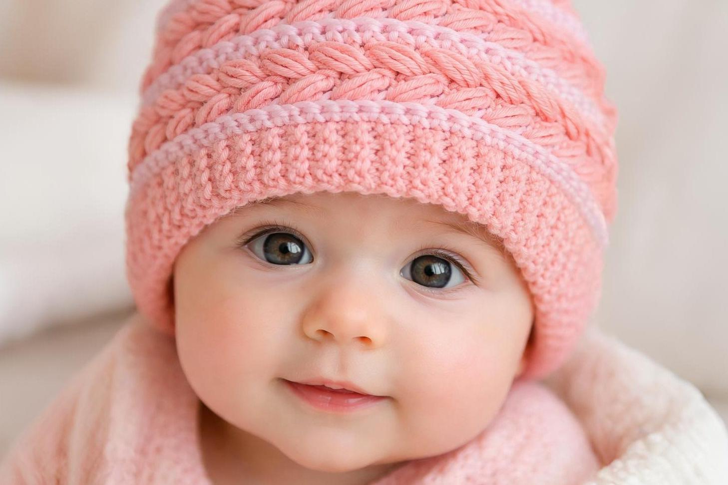 Návod na háčkovanou čepici, Čepice pro miminko