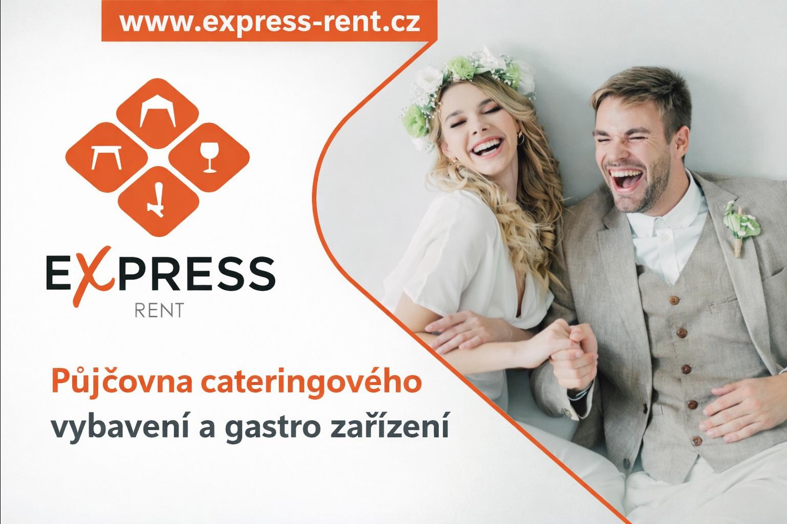 Půjčovna gastro a party vybavení – Express Rent
