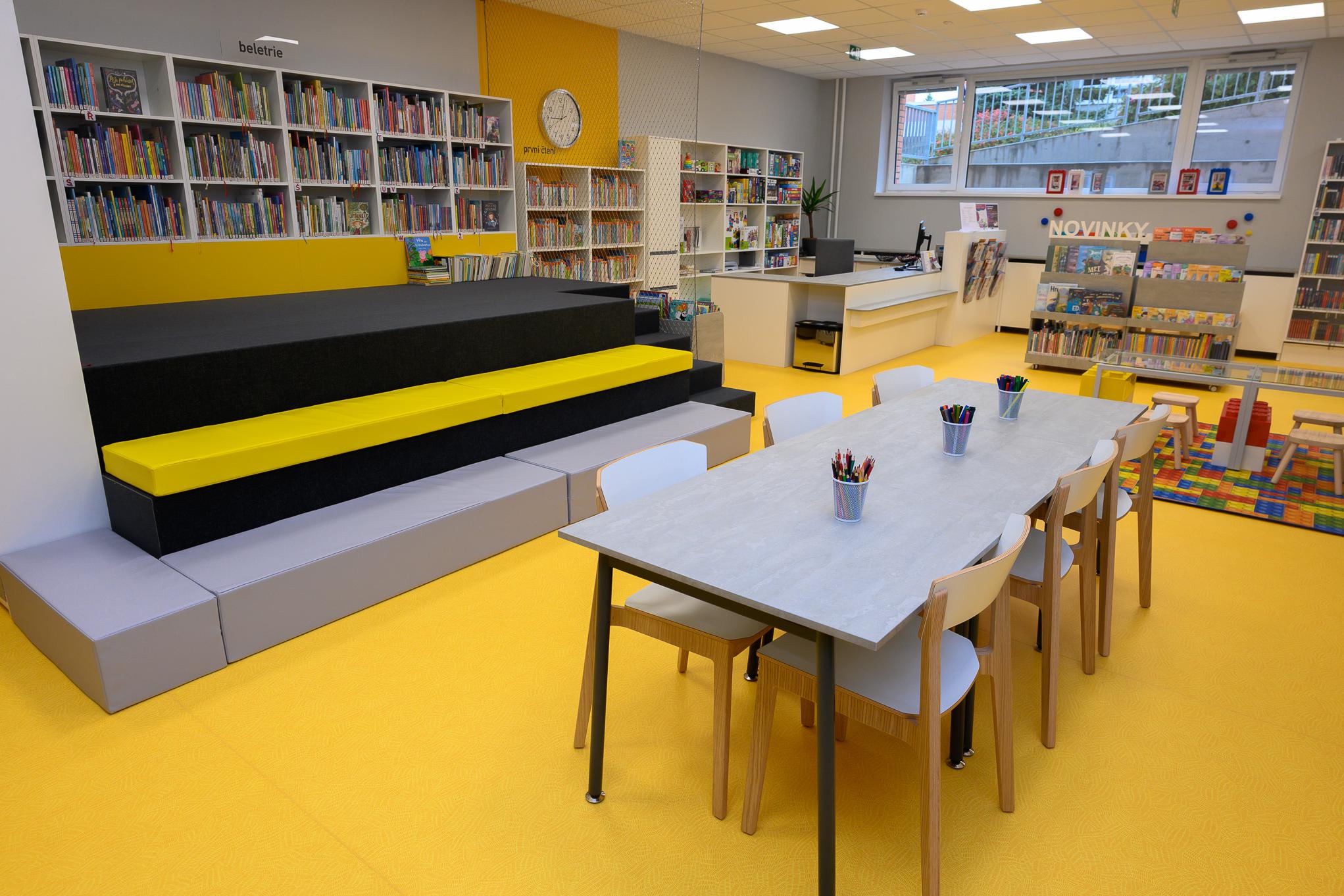 Dětská knihovna Jižní Svahy, pobočka Krajské knihovny Františka Bartoše ve Zlíně