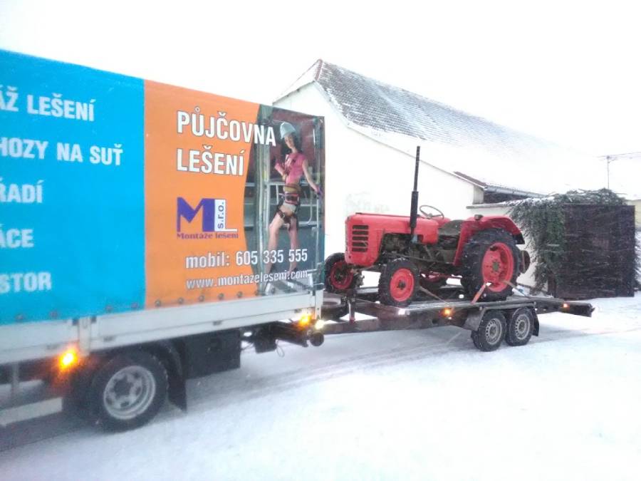 Autodoprava do 3,5t Iveco a GAZ – GAZELLE sklápěč 4x4 foto 2