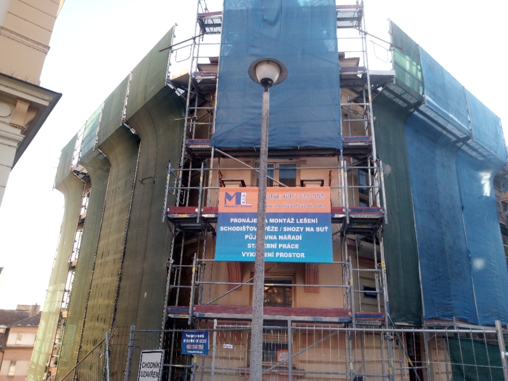 Montáže lešení foto 6