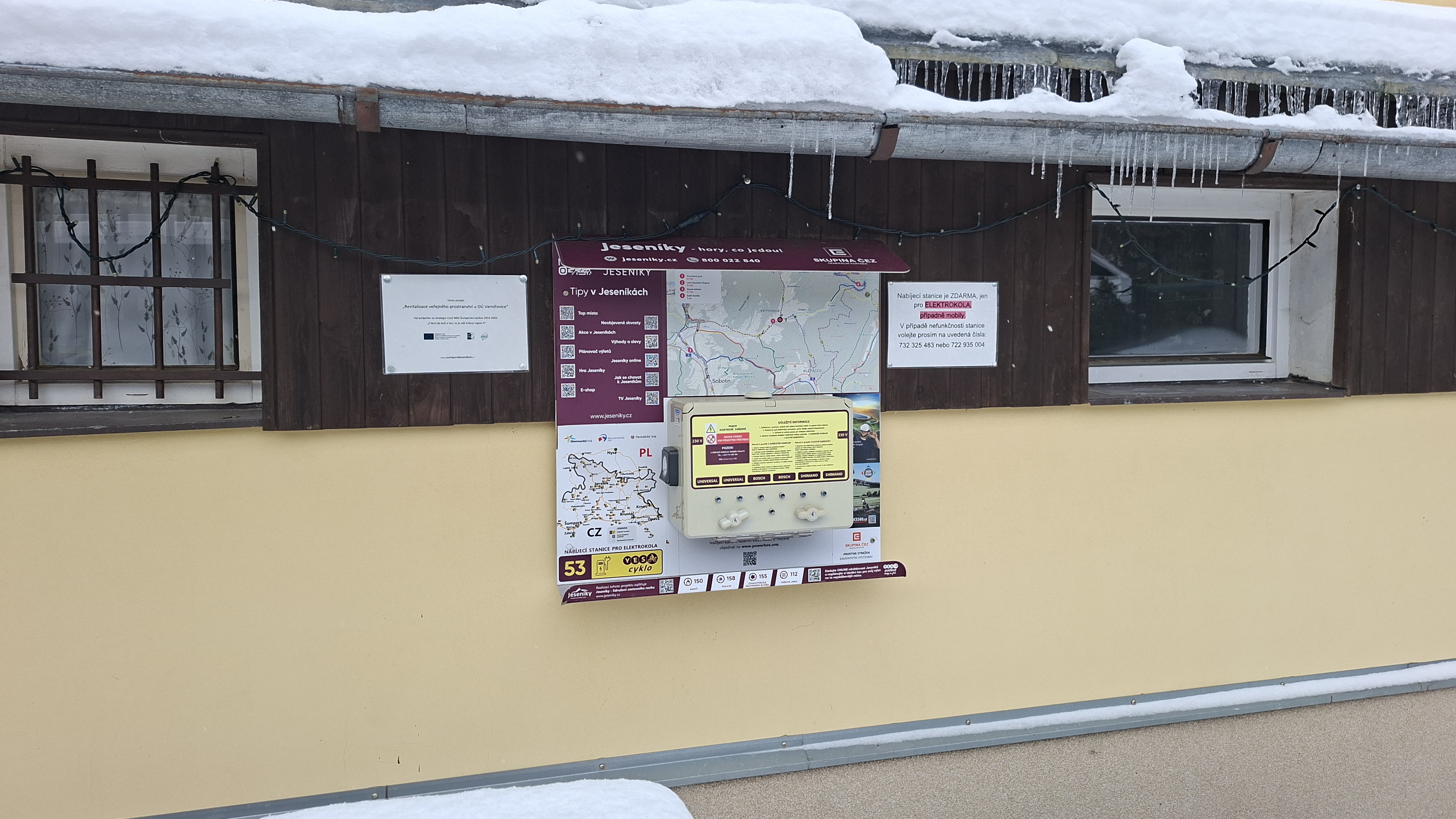 Nabíjecí stanice Vernířovice