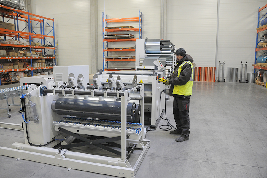 Klempířská dílna - zpracování plechů