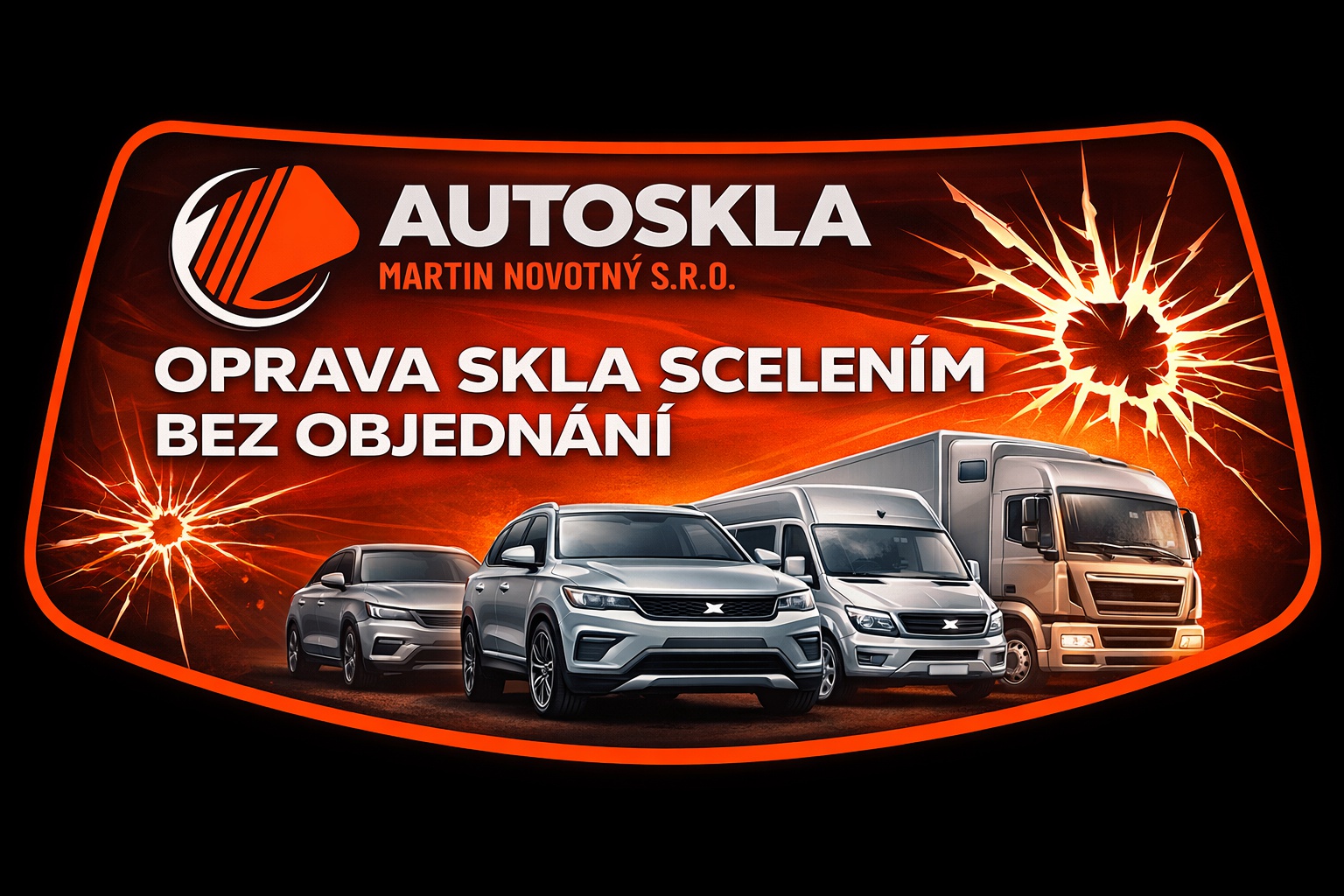 OPRAVA SKLA SCELENÍM - BEZ OBJEDNÁNÍ