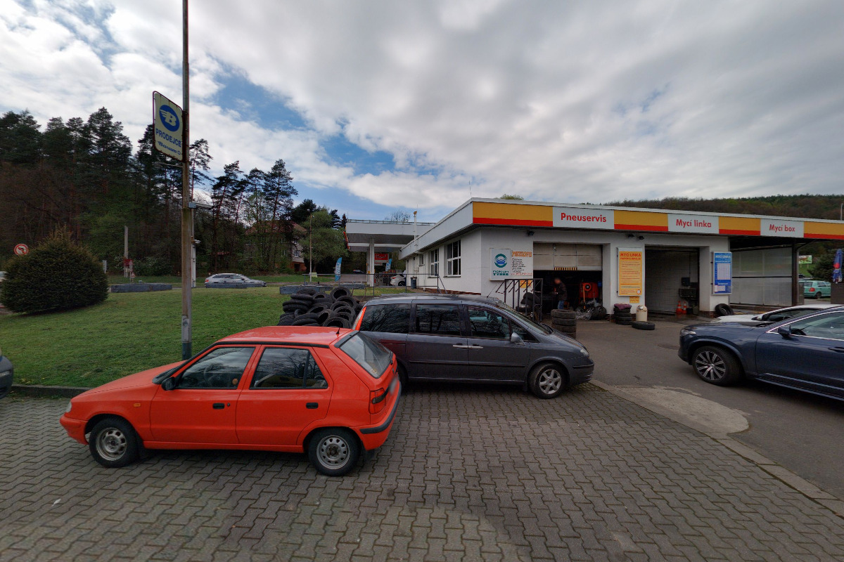 Automyčka Shell