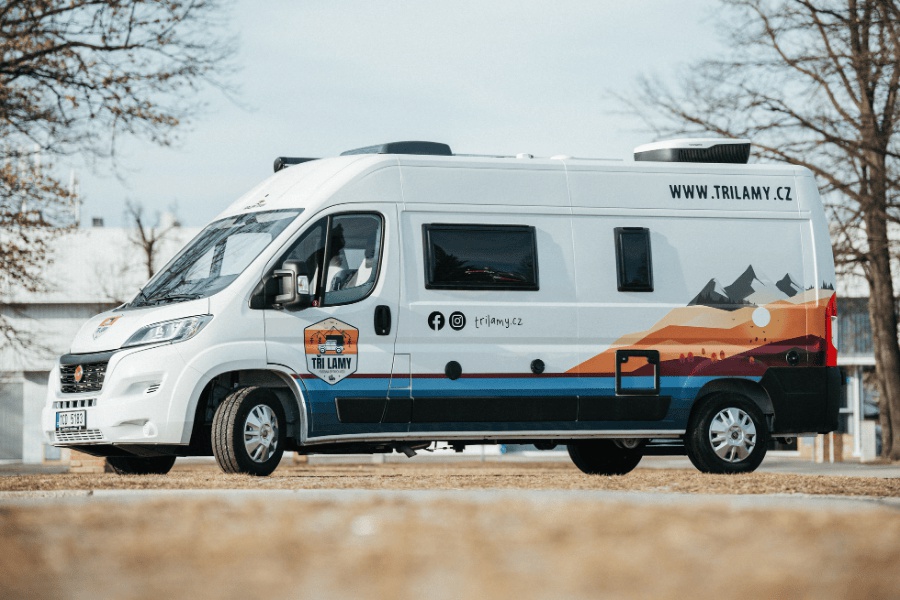 Pronájem obytné dodávky Roller Team Livingstone