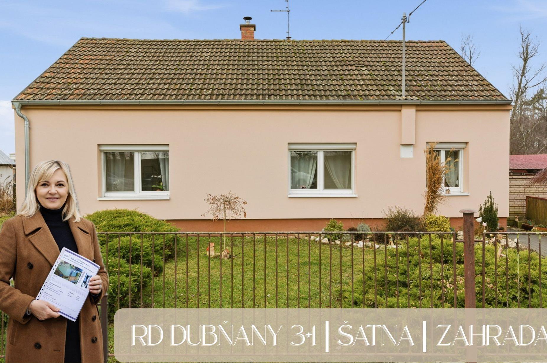 Prodej rodinného domu 3+1  Dubňany.