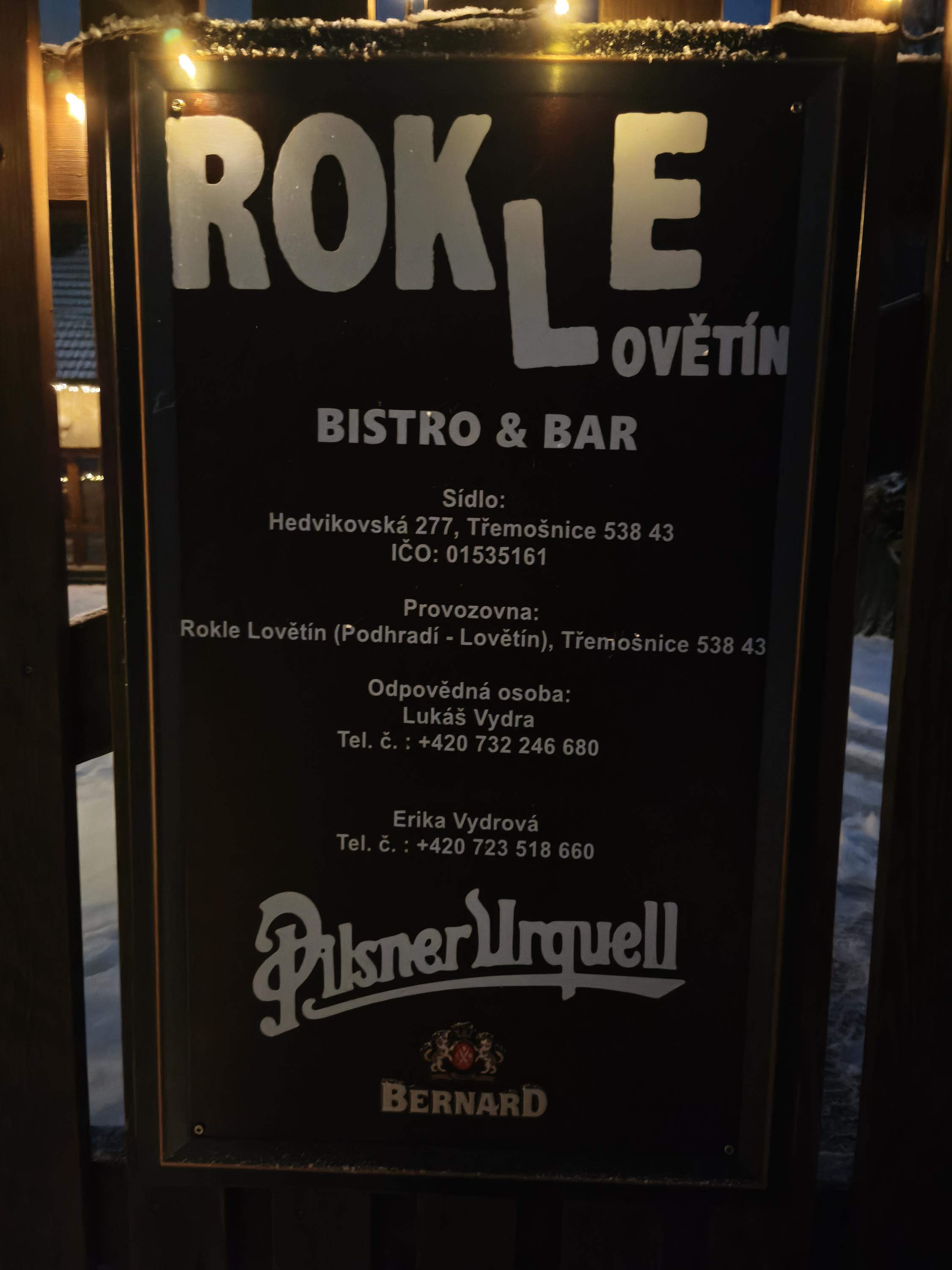 ROKLE Lovětín - BISTRO & BAR foto 4