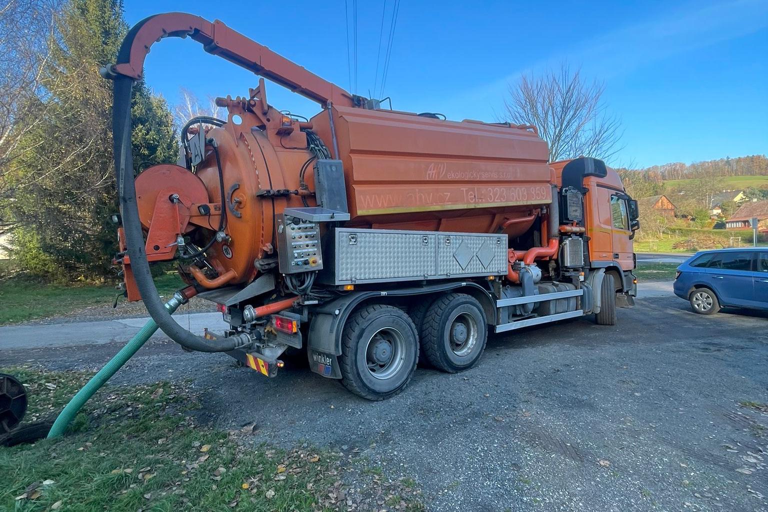 VV CUC vývoz odpadních vod Lukáš Vávra