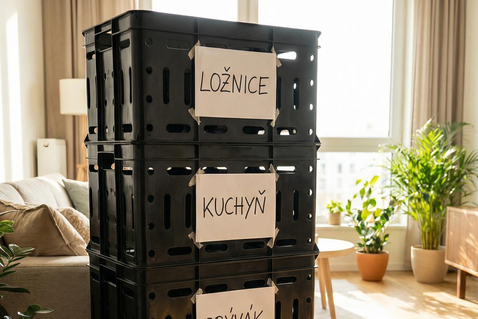 Zapůjčení stěhovacích boxů zdarma během stěhování