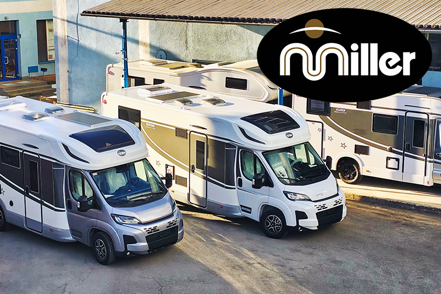 Zahájili jsme prodej obytných vozů Miller
