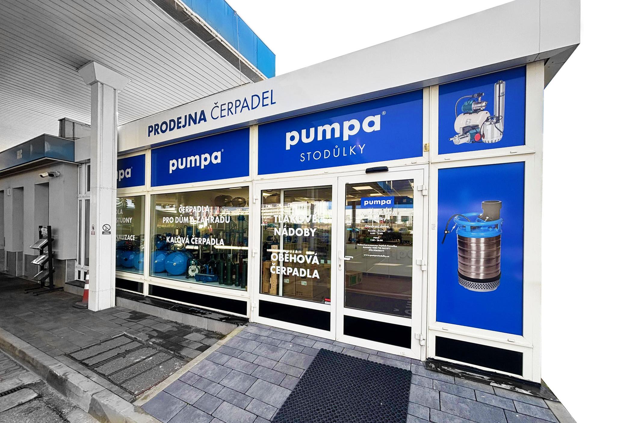 Čerpadla - Pumpa Stodůlky