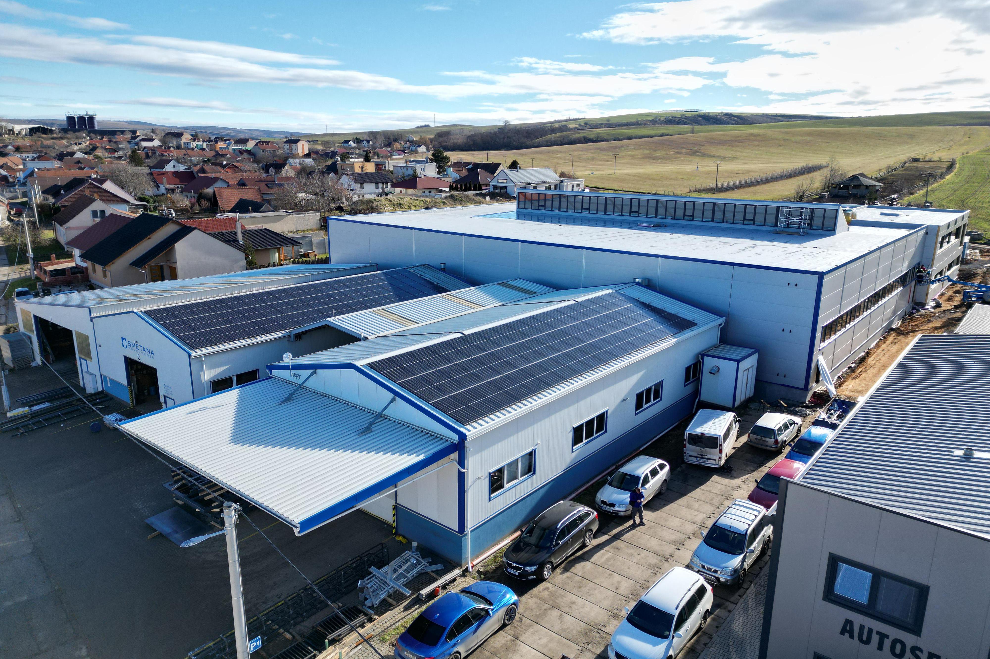 KovoSmetana - Montované haly na klíč