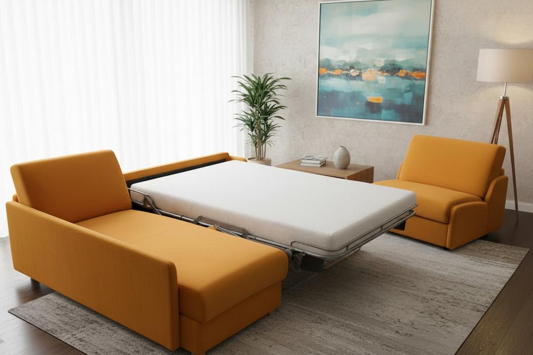 Rozkládací ROHové soupravy na každodenní spaní