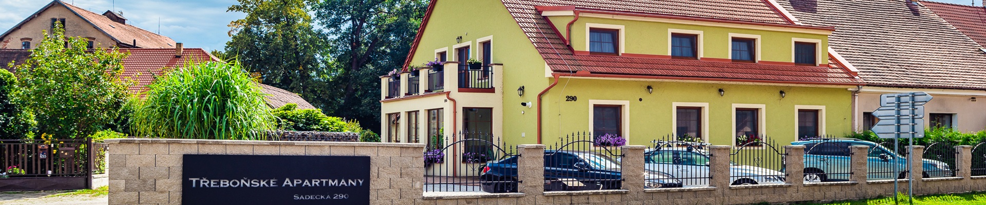 Úvodní obrázek Třeboňské apartmány