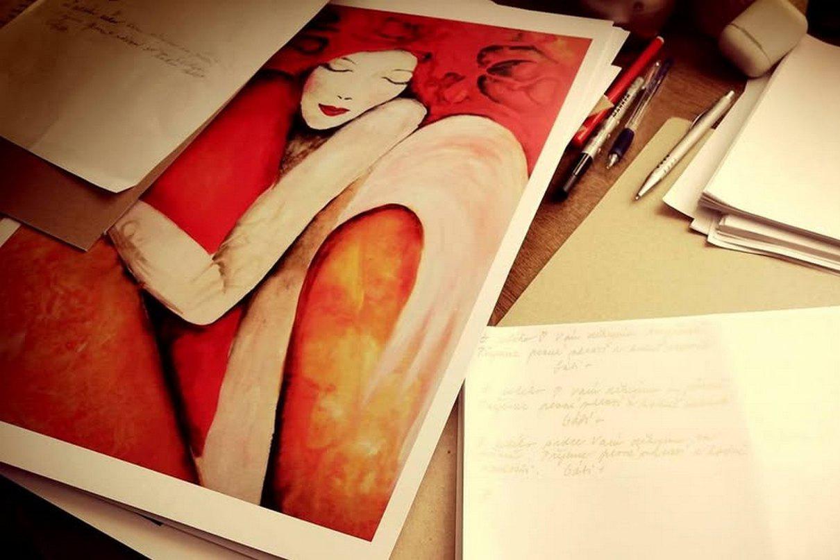 Malířka Gabriela Fajfrová