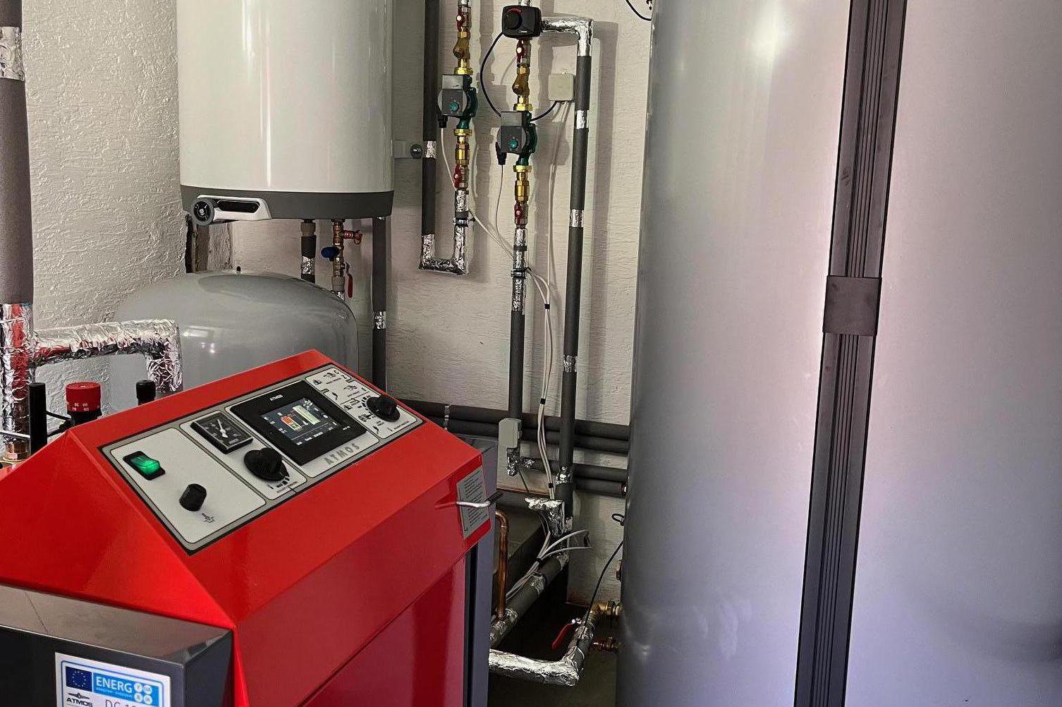 Kotle na dřevo - pelety