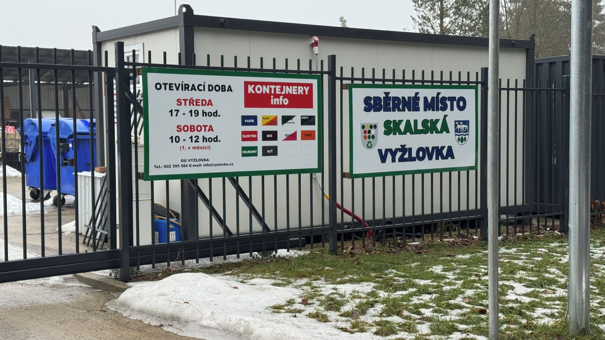 Sběrné místo Vyžlovka foto 2