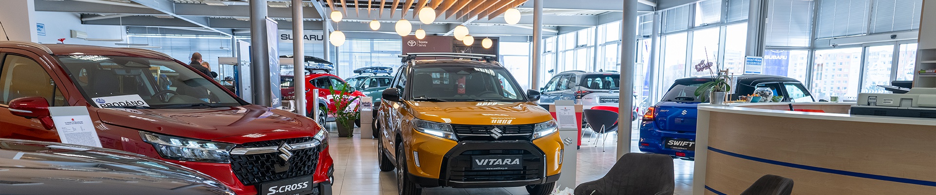 Úvodní obrázek Emil Frey – nové vozy Suzuki – Pekařská