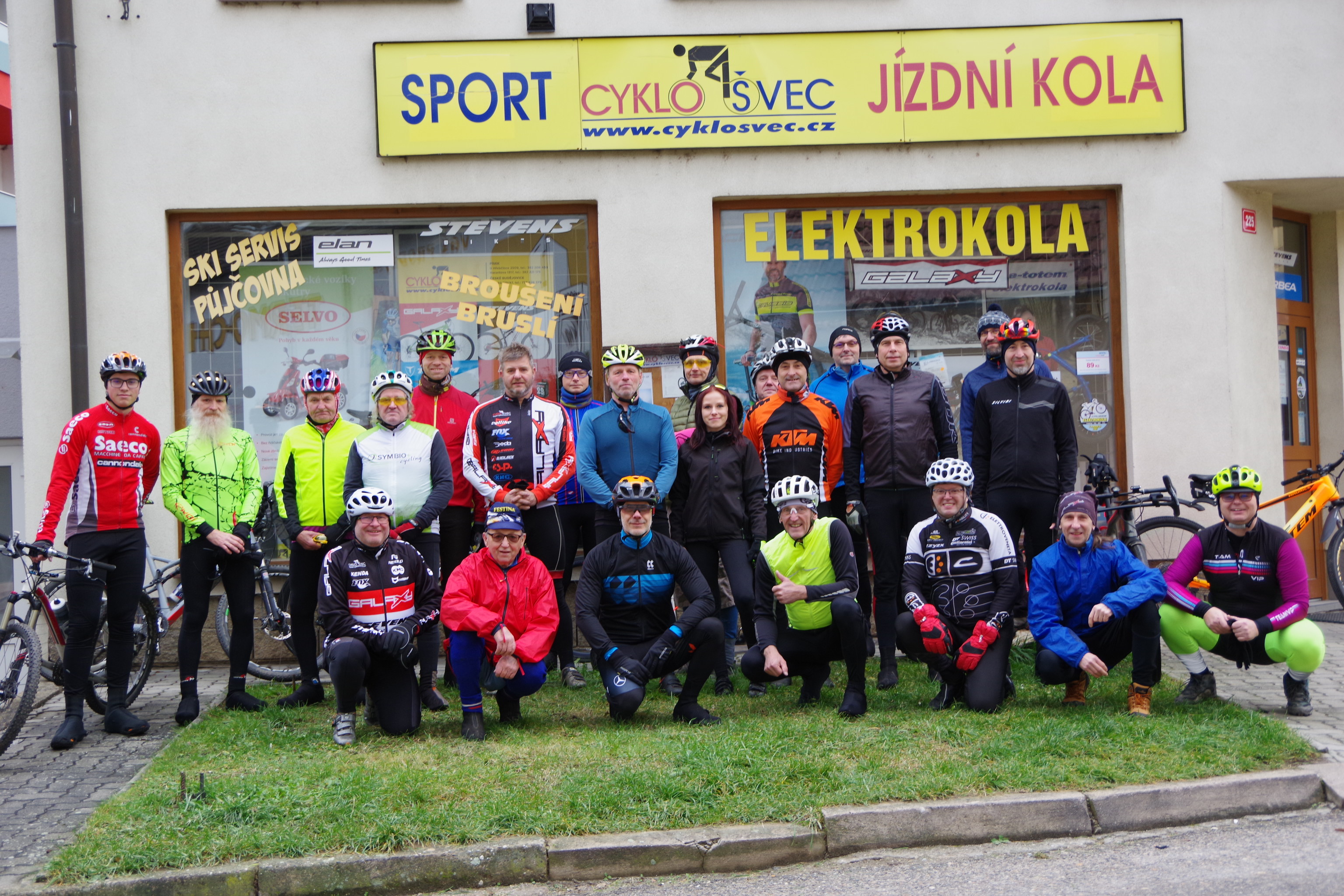 Galaxy CykloŠvec Fox team foto 5