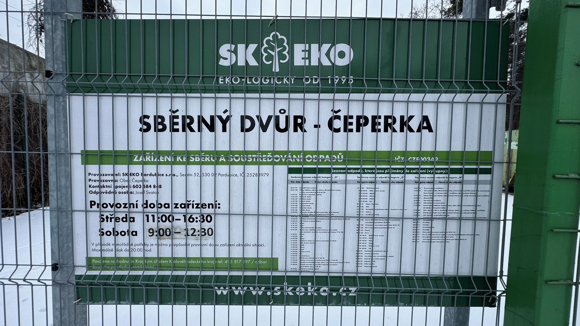 Sběrný dvůr Čeperka foto 2
