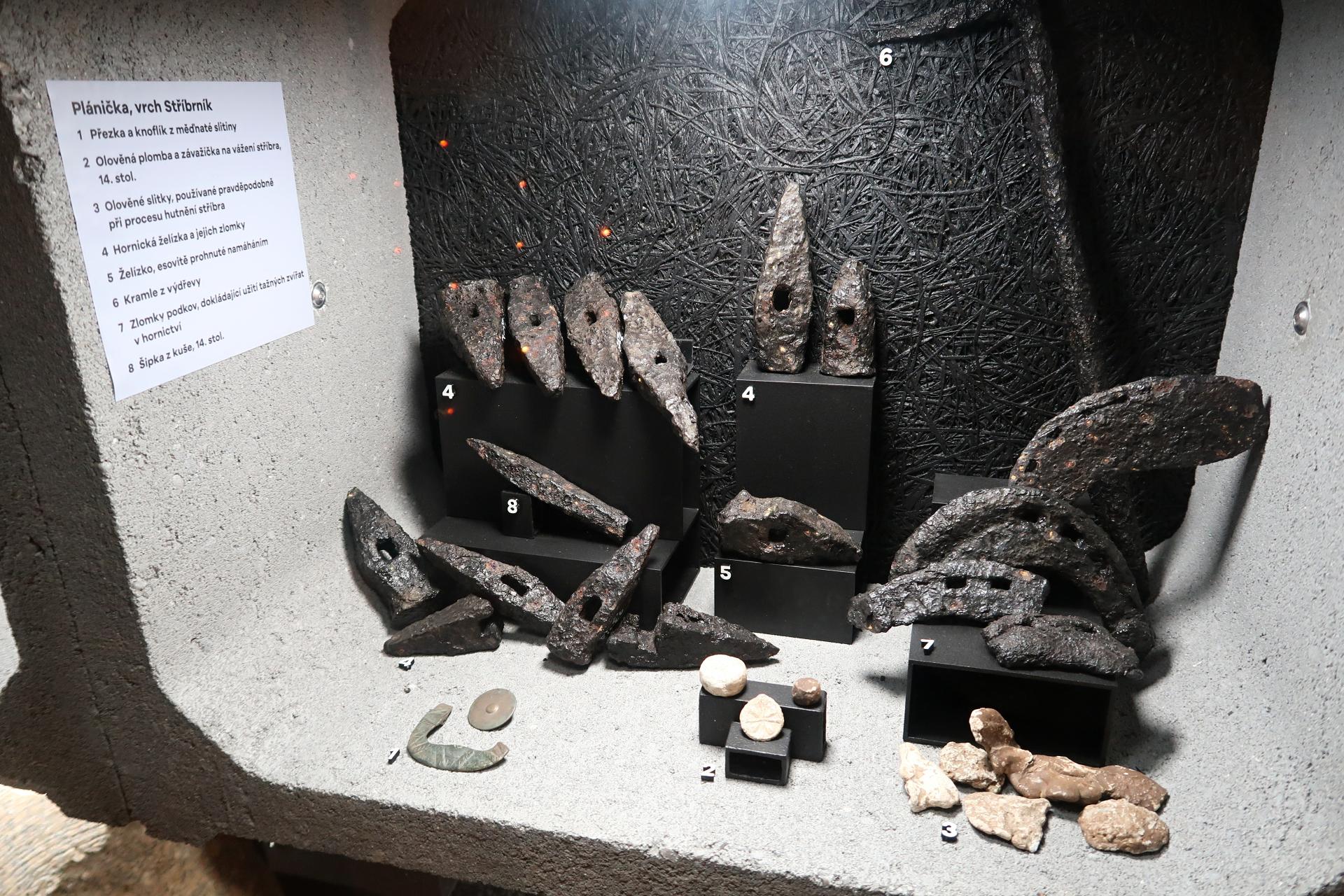 Expozice mineralogie Horažďovice foto 5