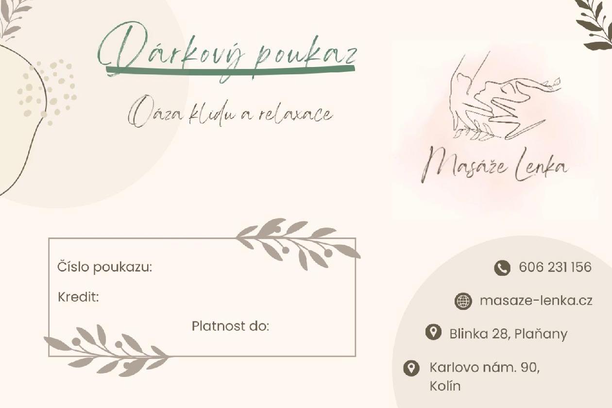 Darujte svým blízkým chvíli relaxace a klidu