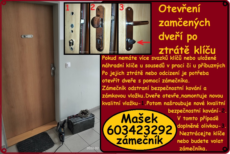 Zámečnická pohotovost - Mašek foto 5