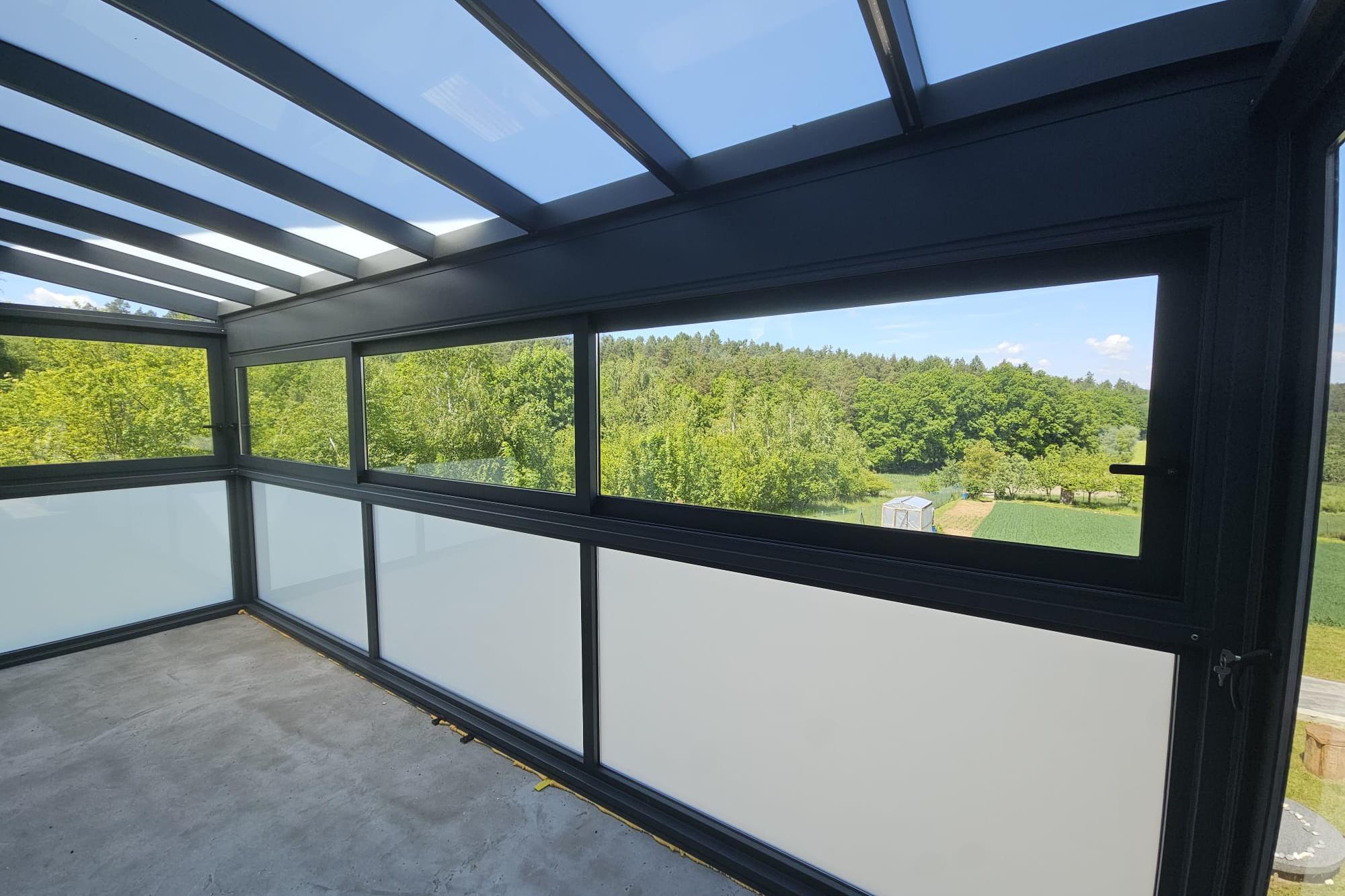 Zimní zahrady - moderní verze Al konstrukce ROBUST