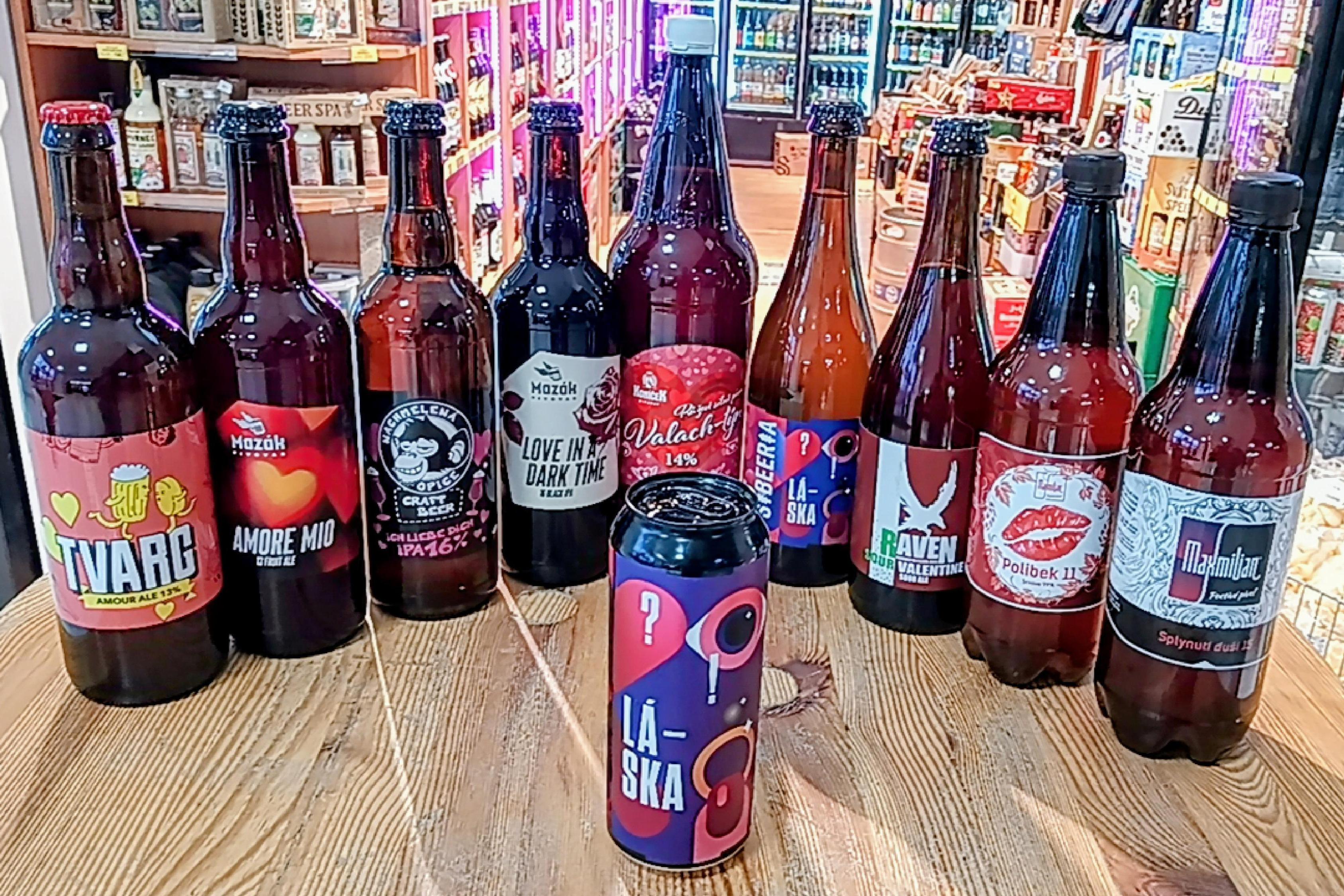 Valentýn plný lásky a poctivého piva