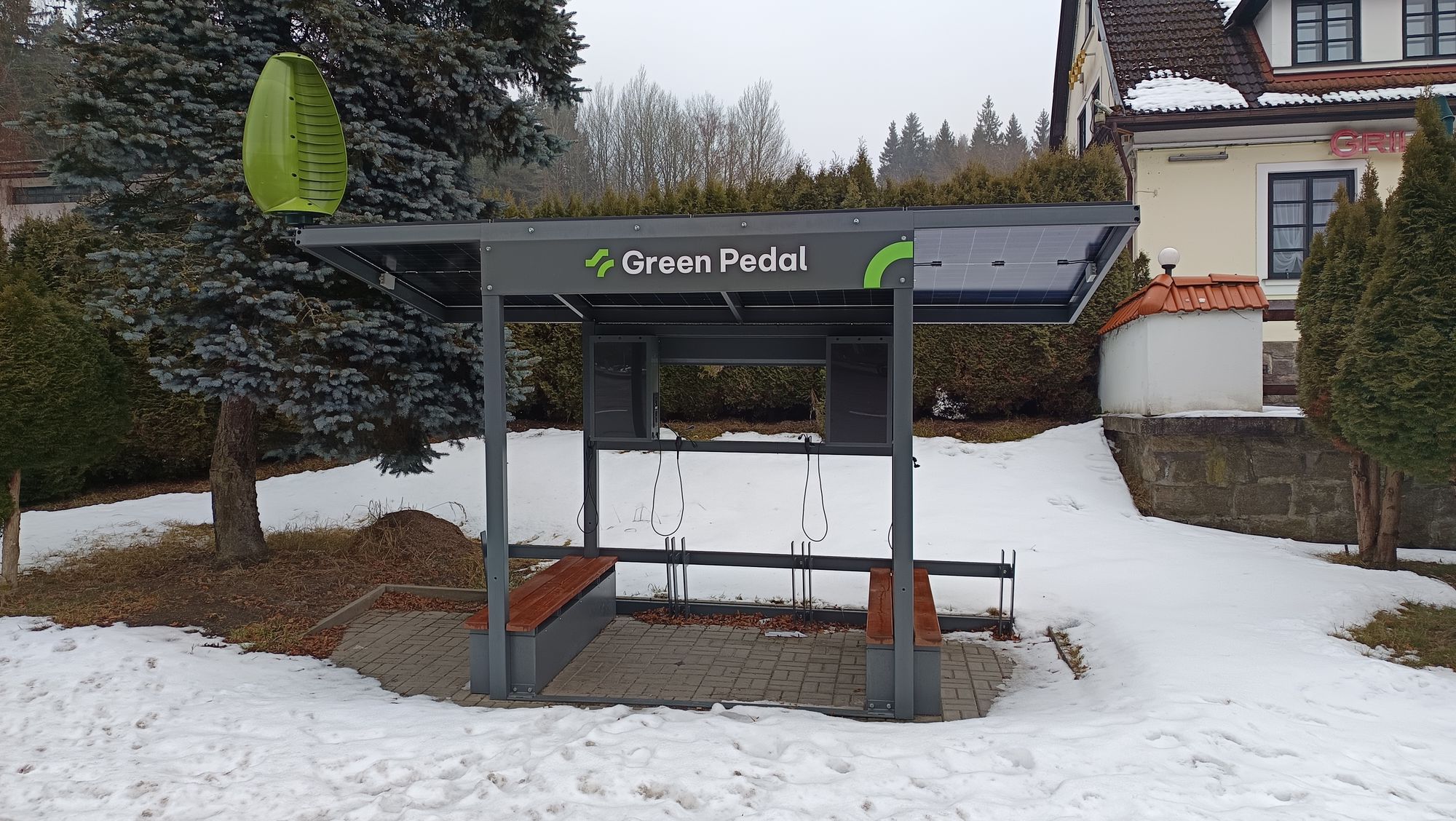 Nabíjecí stanice Green Pedal