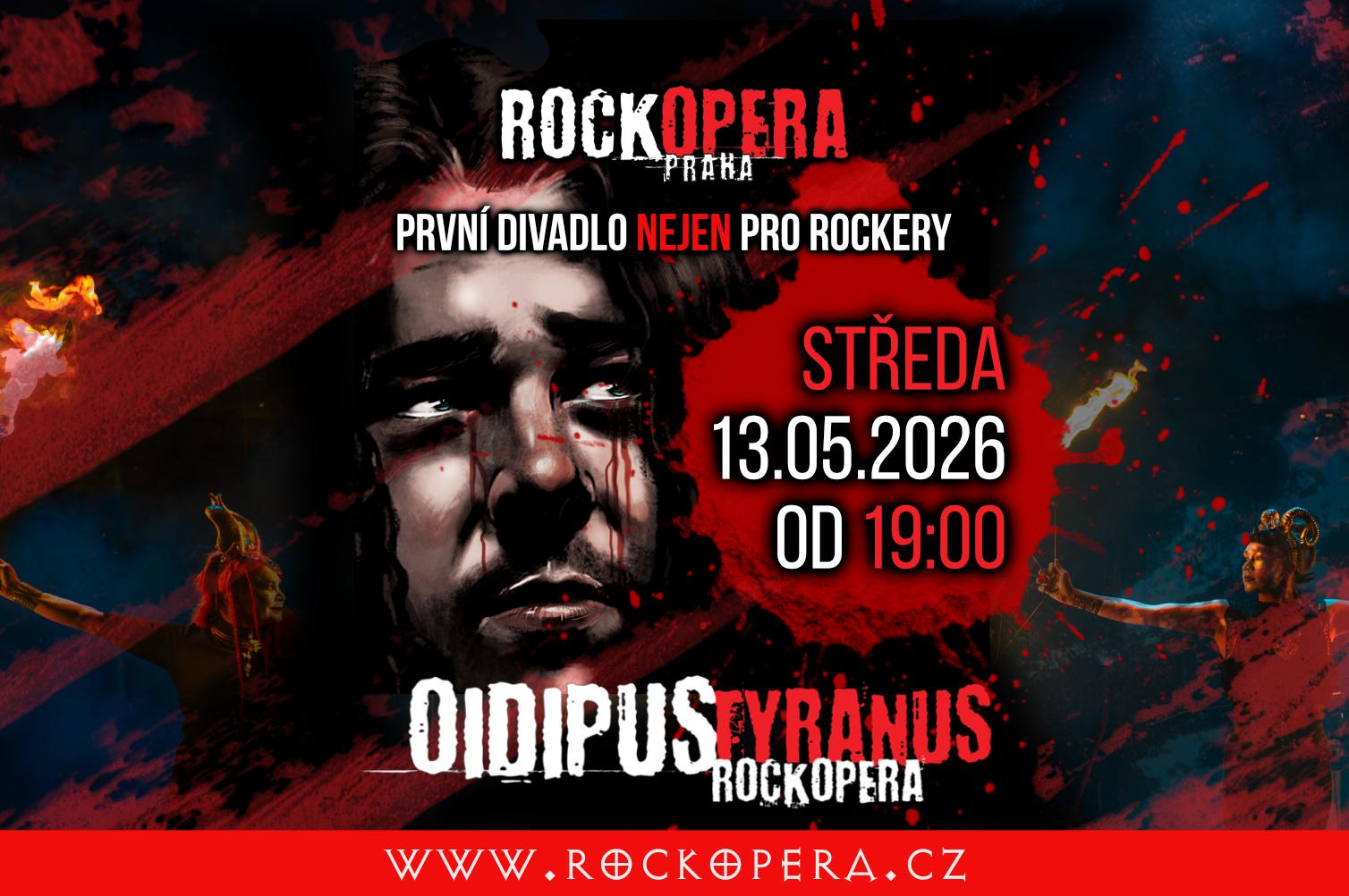 Oidipus Tyranus | RockOpera Praha