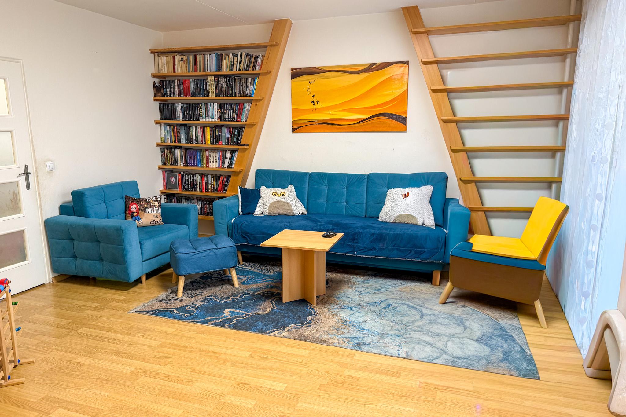 Prostorný byt v přízemí 4+1 s lodžií v Brně