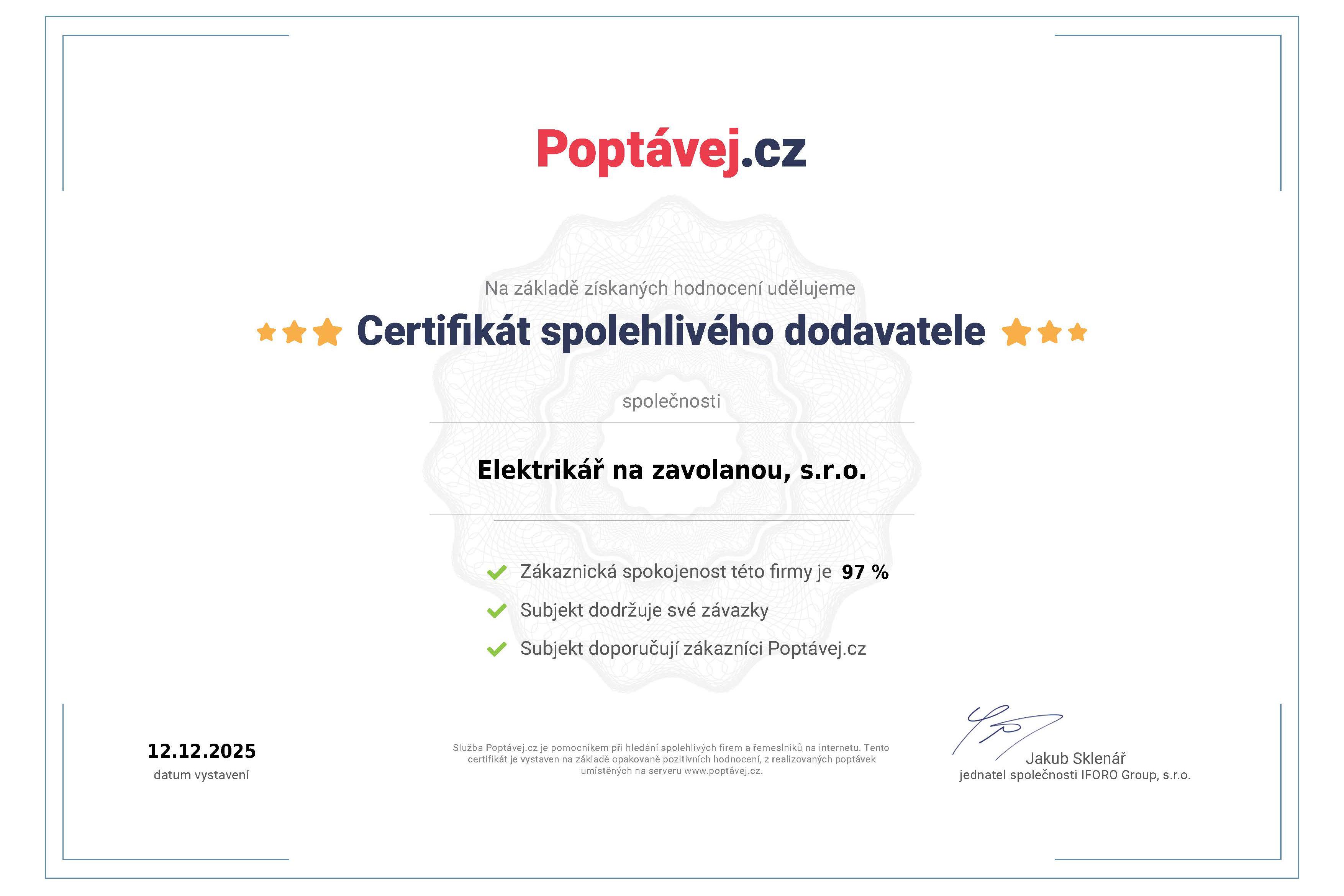 Elektrikář na zavolanou foto 1