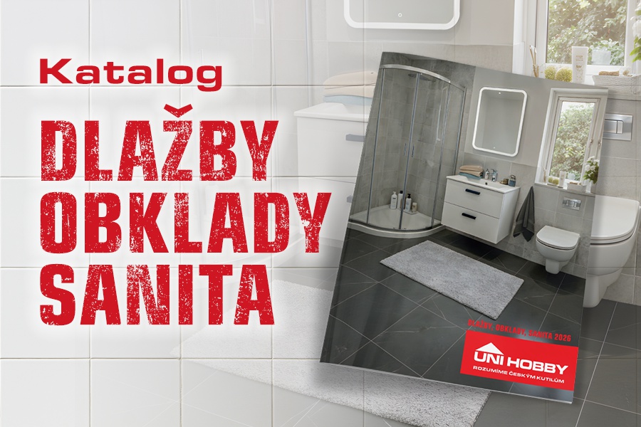 Katalog dlažeb, obkladů a sanity 2026
