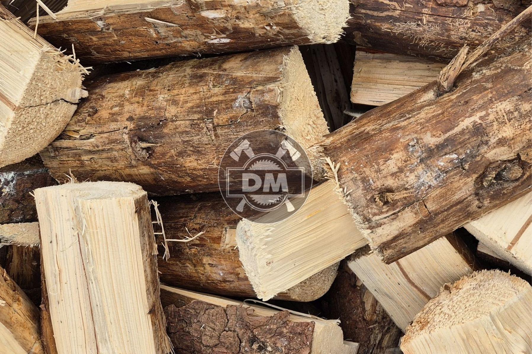 Štípané dřevo - měkké SUCHÉ