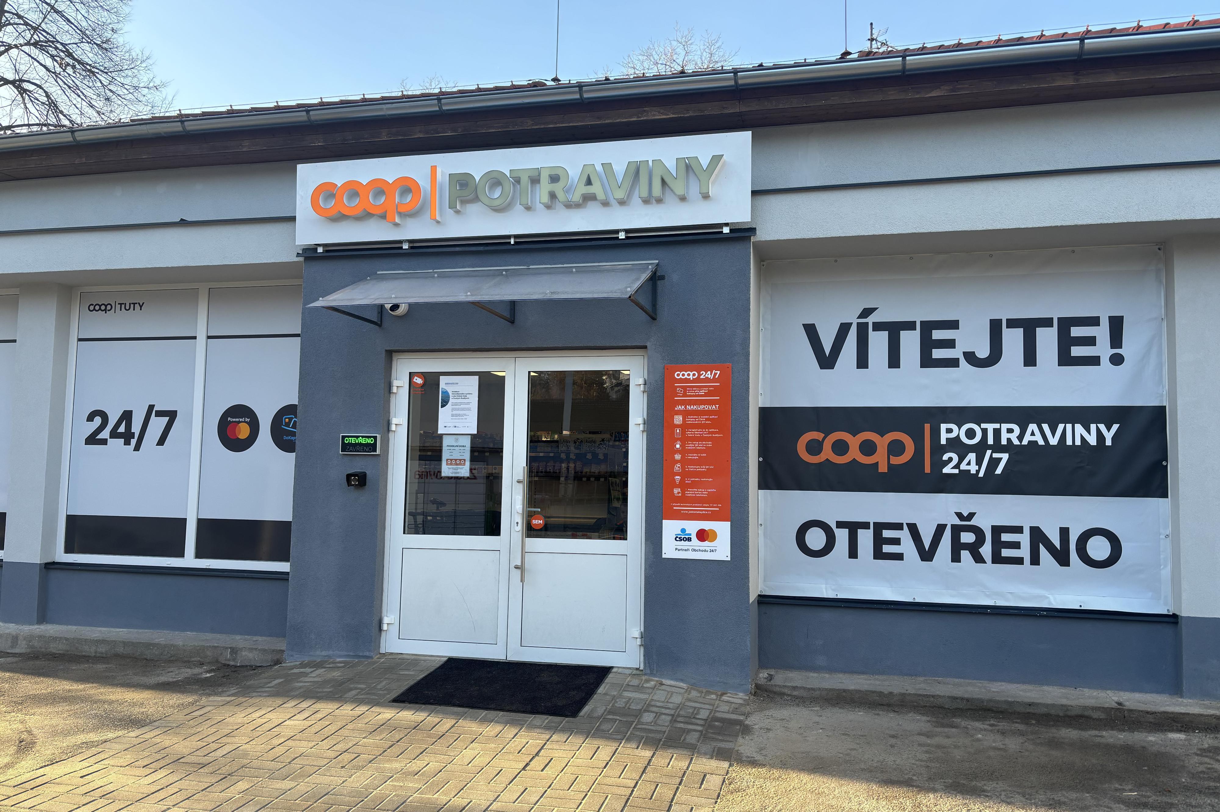 Potraviny COOP TUTY