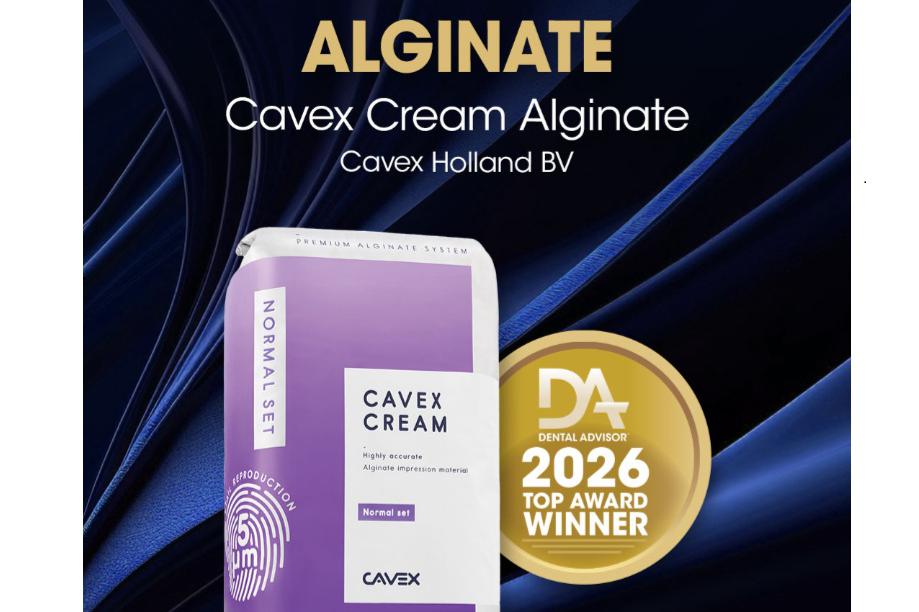 Cavex Cream Alginate devět let po sobě ocení DA