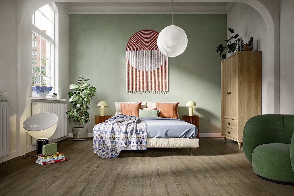 EGGER E-motion aqua plus Dub tmavý - 10 %