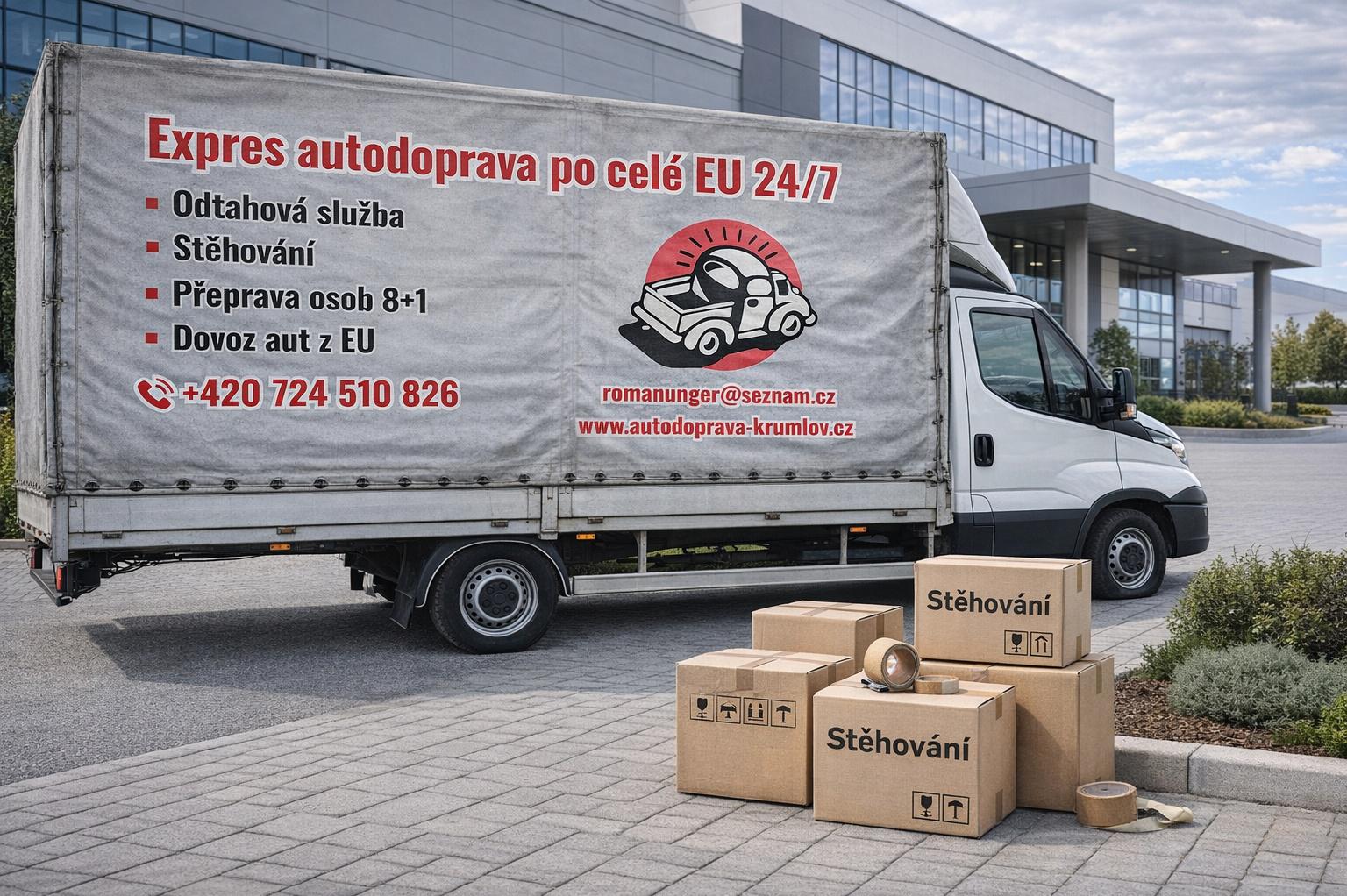 Expres Autodoprava a stěhování odtah vozidel Roman Unger