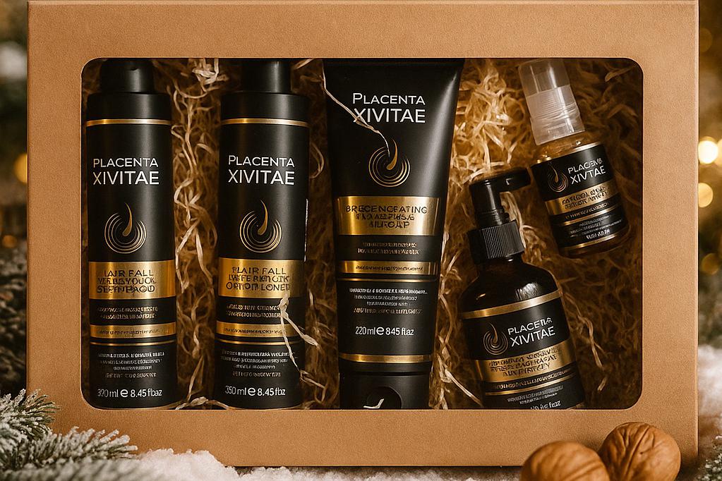 Placenta Xivitae dárková sada na podporu vlasů