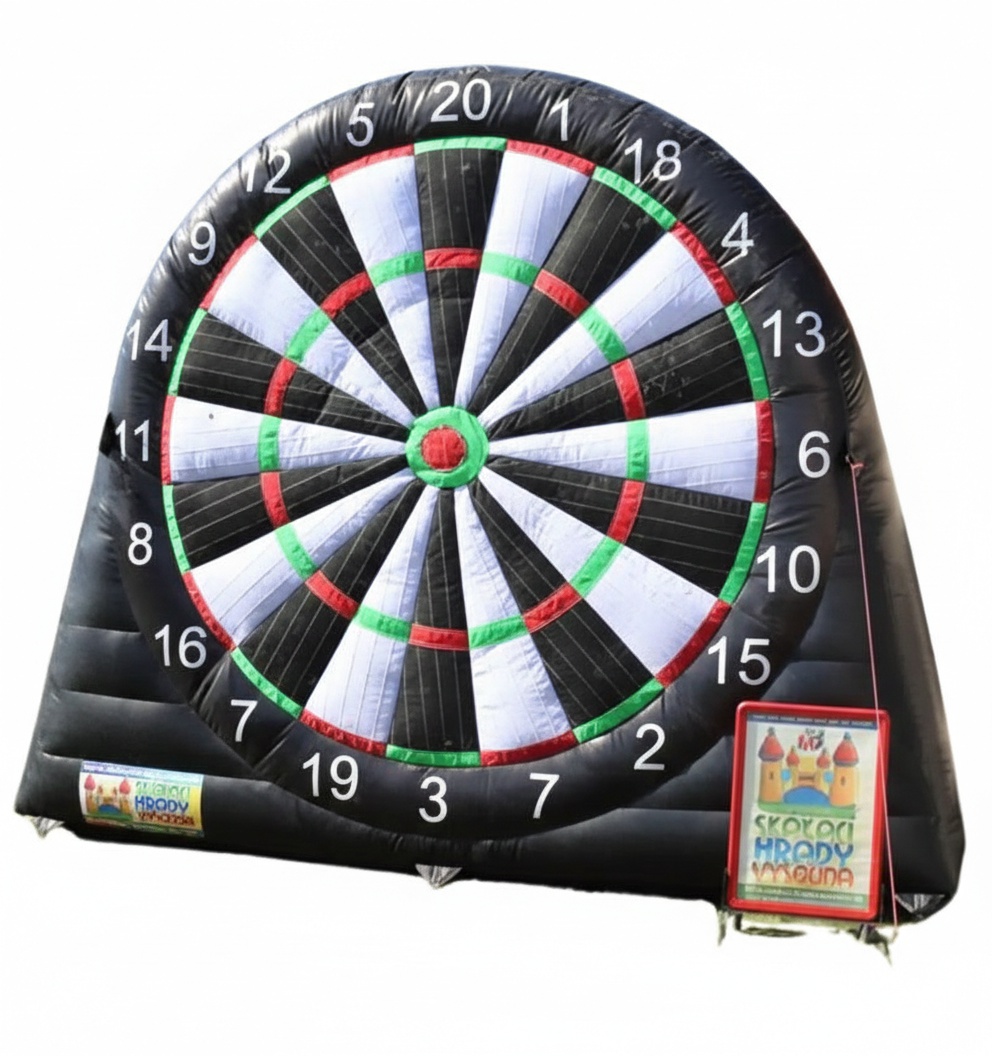 Půjčení nafukovacího fotbalového terče XXL