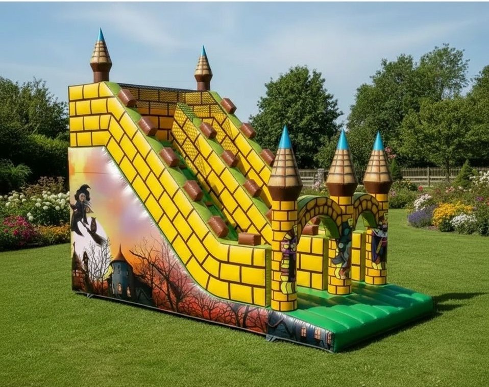 Půjčení skluzavky Čarodějnický hrad