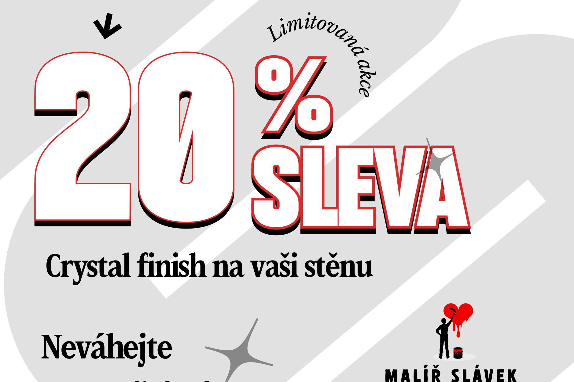 Crystal Finish na vaší stěnu