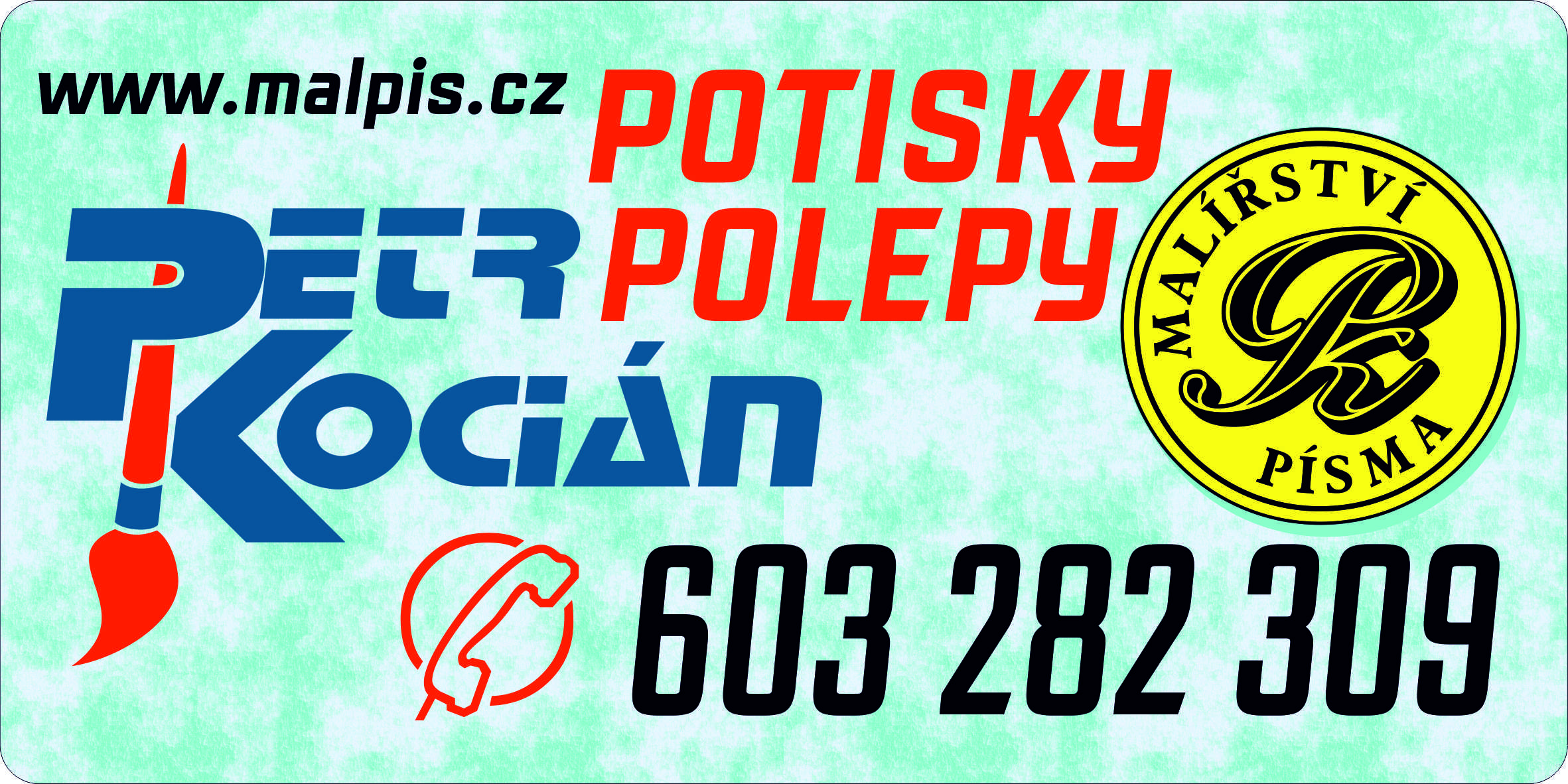 Petr Kocián - Písmomalířské práce foto 2