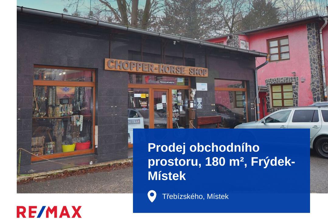 Prodej obchodních prostor 180 m², Frýdek-Místek
