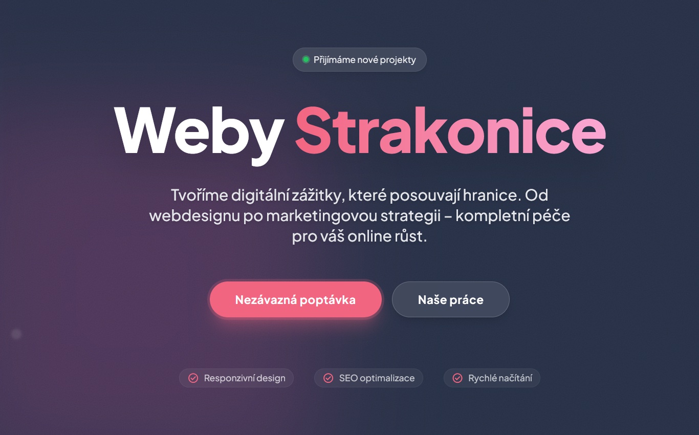 Tvorba webových stránek, Strakonice foto 2